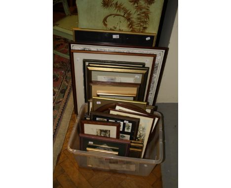 A framed reproduction OS map, a print after O'Donnell 'Lute Player, framed sets of cigarette cards and various other prints, 