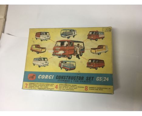 A boxed Corgi Toys Gift Set No 24 Constructor set