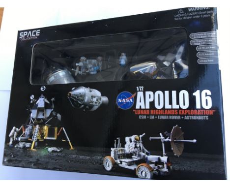 A boxed 1/72 scale Apollo 16 Lunar Highlands Exploration set by Dragon Wings