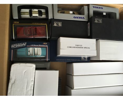 A collection of mint boxed diecast model vehicles by various makers including Vitesse, Matrix, Volvo, Corgi, Resin Specialist