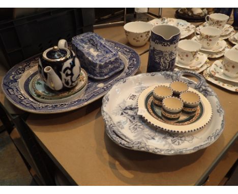 Collection of mixed ceramics including Copeland late Spode