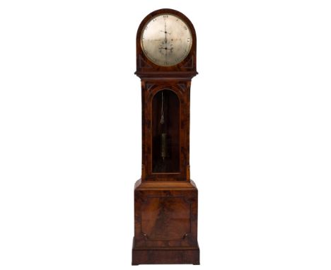 R.J. Bickell, South Molton, a floor-standing regulator: the eight-day duration, timepiece movement having a dead-beat escapem