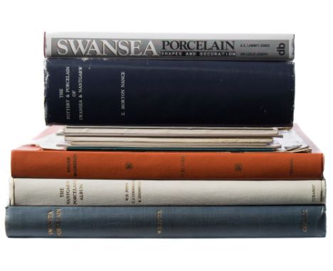 Ceramic reference: of Welsh pottery and porcelain interest, comprising Swansea Porcelain, The Nantgarw Porcelain Album, The P