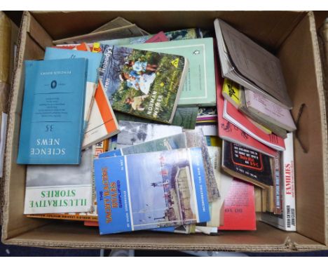 VINTAGE PAPERBACK PUBLICATIONS - A LARGE BOX OF VARIOUS FICTION AND NON FICTION, titles to include; Penguin, Pan, Pelican pub