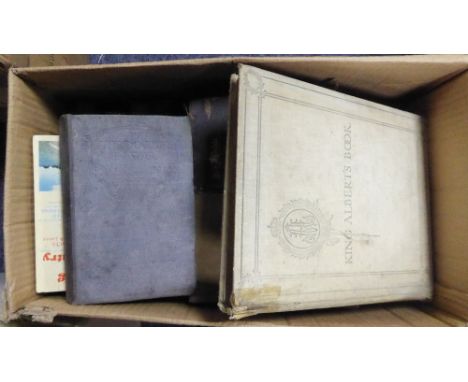 THE IDLER VOL III MAGAZINE ILLUSTRATED MONTHLY edited by Jerome K Jerome 1893; TWO COPIES OF THE KING ALBERT GIFT BOOK; POLYG