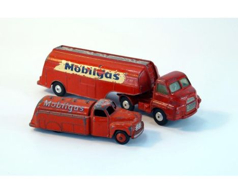 A Dinky Supertoys diecast vehicle, of Mobil Gas lorry and Corgi Major Toys Big Bedford tractor unit, (2)