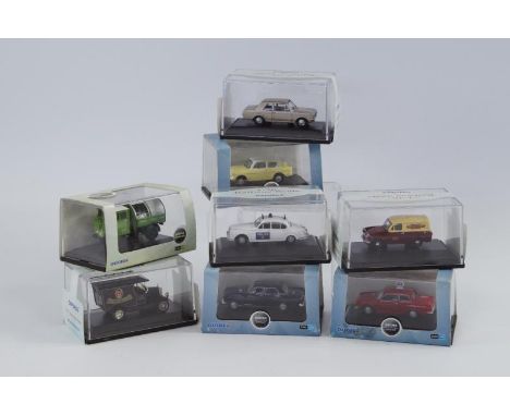 Diecast models, including Oxford Railway Scale, (8)