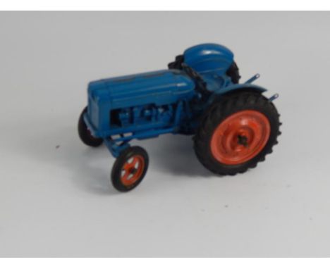 A Chad Valley clockwork tractor, Fordson Major, (no key)