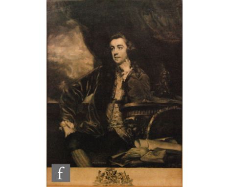 J Jones after J Roberts - The Duke and Duchess of Marlborough, stipple engraving, published 1788, 45cm x 35cm, and six other 