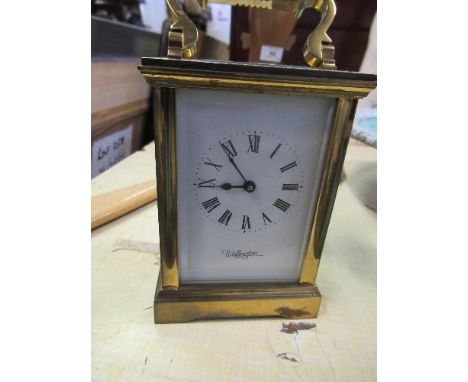 A CARRIAGE CLOCK