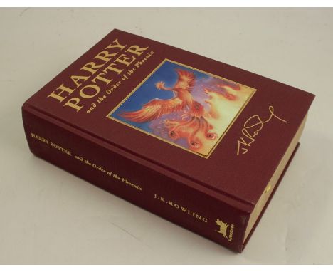 J K Rowling, Harry Potter and the Order of the Phoenix, First Edition, published by Bloomsbury 2003