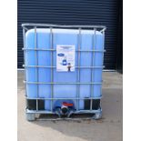 NO RESERVE 1x 600Ltr IBC Extra Concentrated Truck & Plant Wash