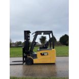 2015 Caterpillar 2T Container Spec Electric Forklift Truck, Low 5711 Hours, Complete With Charger