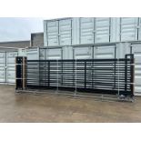 2024 Unused 20.4ft Electric Gate x1