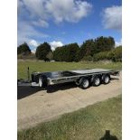 Ifor Williams KFG35Z 14ft Tri Axle Trailer, Travelled Less Than 2000 Miles