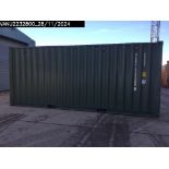 One Trip 20 Foot Shipping Container, 2024 Build