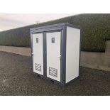 Bastone Double Mains Toilet Block 1 + 1, Brand New & Unused, 2.16m x 1.3m