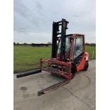 2008 Toyota 3 Tonne Diesel Forklift With Brick Clamp Fork Positioner & Side Shift, 4723 Hours
