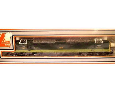 Lima Class 55, D9003 Meld, Green, Late Crest. P&amp;P Group 1 (£14+VAT for the first lot and £1+VAT for subsequent lots) 