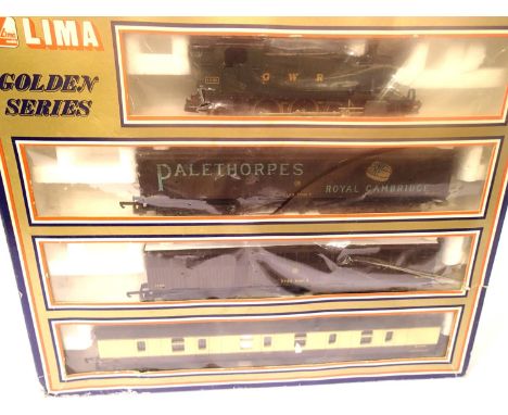 Lima Golden Series Sets - GWR Tank 4589 and two siphons and coach. P&amp;P Group 2 (£18+VAT for the first lot and £3+VAT for 