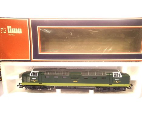 Lima Class 55, D9003 Meld, Green, Late Crest. P&amp;P Group 1 (£14+VAT for the first lot and £1+VAT for subsequent lots) 