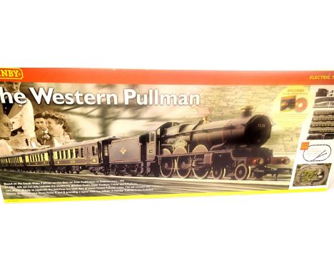 Hornby R1048 Western Pullman train set, Cadbury Castle, three Pullmans, track, controller etc. P&amp;P Group 3 (£25+VAT for t