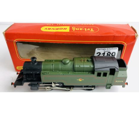 Triang BR Green 2-6-4T Tank Loco. P&amp;P Group 1 (£14+VAT for the first lot and £1+VAT for subsequent lots) 
