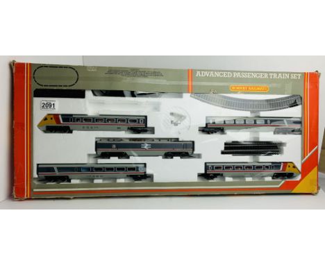 Hornby R543 APT Train Set - Includes Pantograph - Boxed. P&amp;P Group 3 (£25+VAT for the first lot and £5+VAT for subsequent