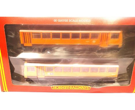 Hornby R297 Pacer Twin Railbus Greater Manchester PTE. P&amp;P Group 1 (£14+VAT for the first lot and £1+VAT for subsequent l