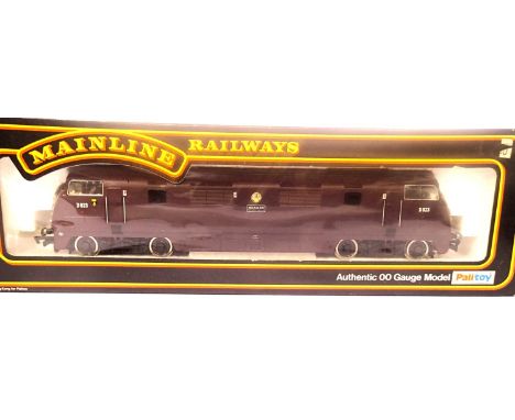 Mainline Warship class diesel Hermes D823 BR Maroon. P&amp;P Group 1 (£14+VAT for the first lot and £1+VAT for subsequent lot