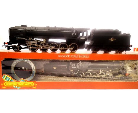 Hornby R264 Class 9F, 92200 Black, Late Crest. P&amp;P Group 1 (£14+VAT for the first lot and £1+VAT for subsequent lots) 