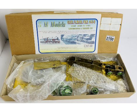 SM Models GER / LNER / BR 4-6-0 B12 Brass Loco Kit - Contents Unchecked. P&amp;P Group 2 (£18+VAT for the first lot and £3+VA