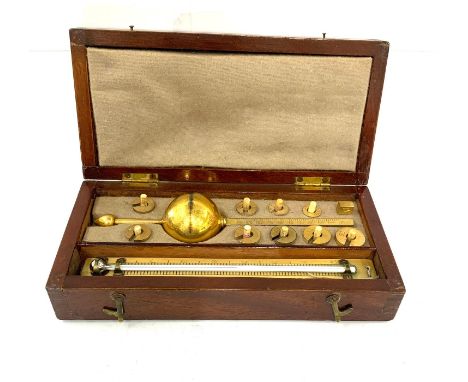 Antique Sikes Hydrometer by farrow &amp; jackson complete in box please see images for details 