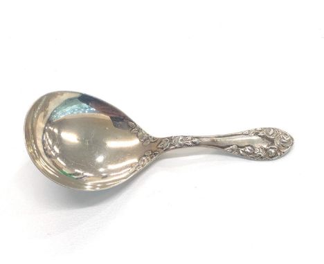 Vintage silver tea caddy spoon 