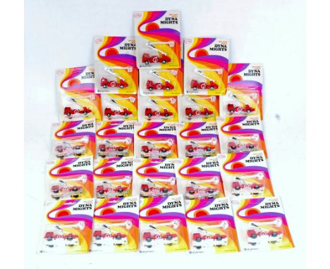 Zylmex Dyna Mights, Diecast 1.70 scale (Trade case of 24 on blister packs) P316, Hino Fire 'Simon Snorkel' truck inc 2 part e