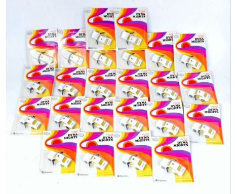 Zylmex Dyna Mights, Diecast 1.64 scale (Trade case of 24 on blister packs) P306, Mazda RX2 Coupe GT 'Police in black/white, o