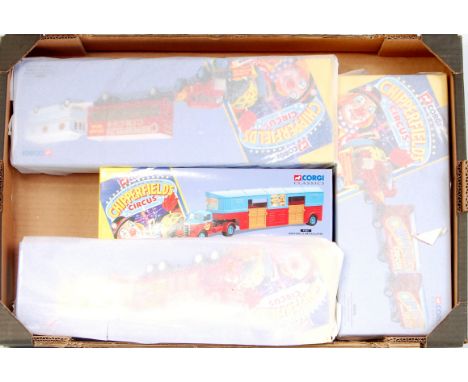 Corgi Modern Issue Chipperfields Group, 12 boxed as issued examples, sold with Chipperfields Calendar, leaflet and related ep
