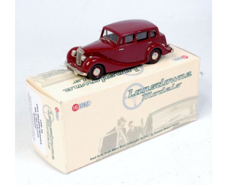 Lansdowne (Brooklin Models Limited) 1/43rd scale white metal LDM 8A, 1954 Triumph Renown MK2 TDC Saloon, Maroon Body, in the 