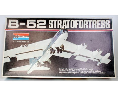 Monogram and Frog 1/72nd scale plastic aircraft kit group, 3 boxed examples, all appear as issued, to include Frog Boeing B-4