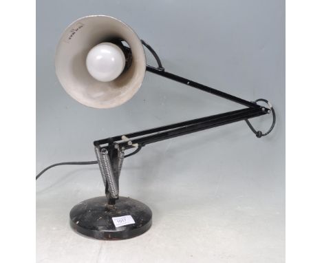 Herbert Terry &amp; Sons - Anglepoise - Model 90 - An original 20th Century retro vintage articulated anglepoise desk lamp li
