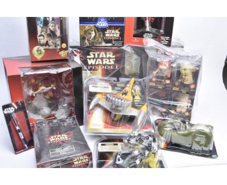 Star Wars Episode 1 Toys &amp; Collectables, including Tiger Electronic Galactic Battle Game, Space Battle Alarm Clock, Hasbr