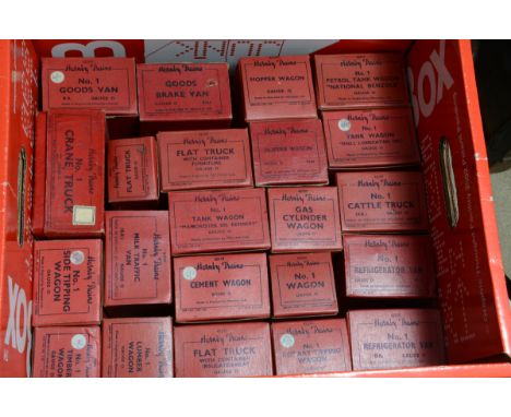 Post-war Boxed (ex-shop) Hornby 0 gauge Freight Stock, a set of 22 assorted wagons, all different, including LMS and BR refri