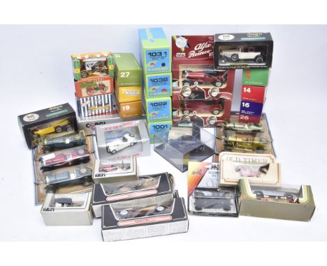 Modern Diecast Classic and Vintage Vehicles, a boxed or packaged collection 1:43 scale or smaller including Corgi Collectors 