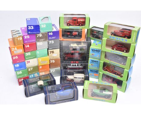 Rio and Eligor Diecast Vehicles, a boxed collection of vintage private and commercial vehicles 1:43 scale including examples 