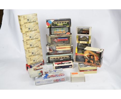 Modern Diecast Commercial and Military Vehicles, a boxed collection of mainly vintage vehicles including Matchbox Models of Y