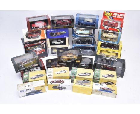 Modern Diecast Vehicles, a boxed collection of vintage mainly private cars, 1:43 scale including examples by GFCC (4), Atlas 