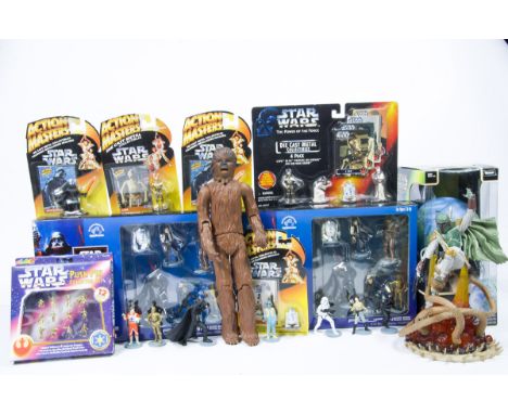 Modern Star Wars Plastic &amp; Diecast Figures, Applause Star Wars Classic Collectors Series Bespin Figure Set (2), Kenner Di