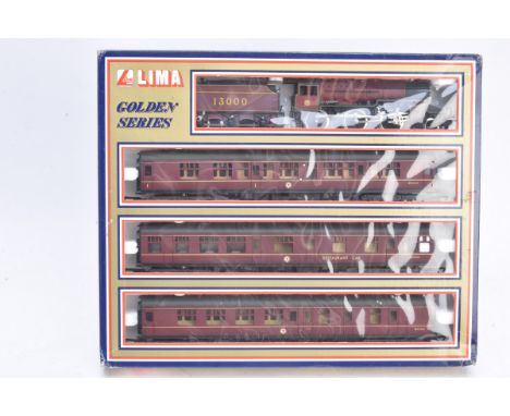 Lima HO Gauge 109726 G Golden Series Tank Passenger Set, comprising DB black 80005 0-6-0 Tank Engine, two 4-wheel Passenger c