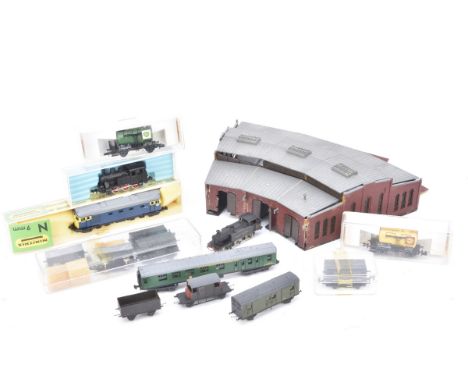 Minitrix  Atlas Fleischmann and kitbuilt Locomotives and Rolling Stock, Minitrix 2902 BR blue Class 27 D5370 Diesel Locomotiv