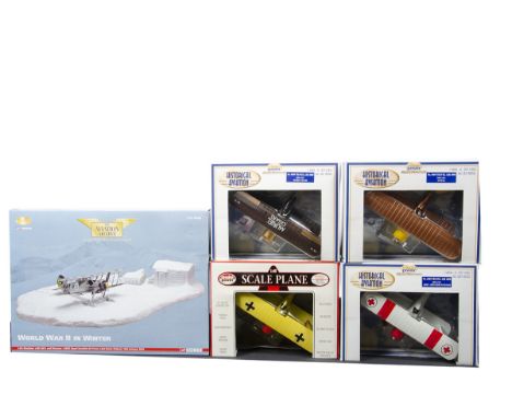 Corgi Aviation Archive and Model Power Aircraft Models, a boxed group, Aviation Archive limited edition 1:72 scale AA36204 Wo
